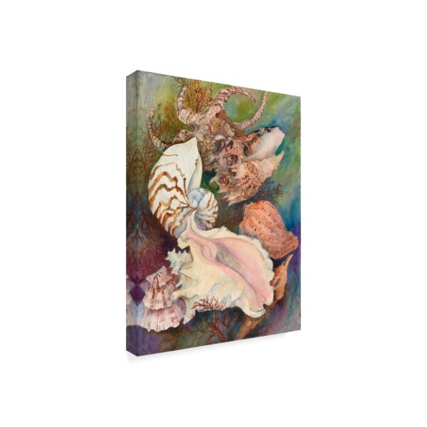 Joanne Porter 'Collected Shells' Canvas Art,18x24